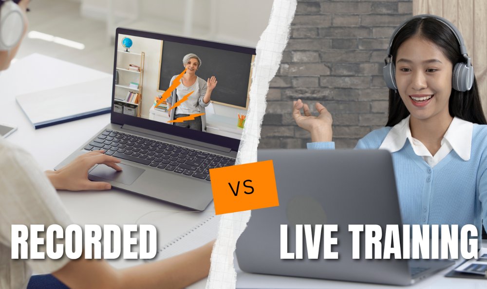 Recorded vs Live Training in 2025: What Gets Results?