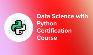 Data Science with Python Certification Course